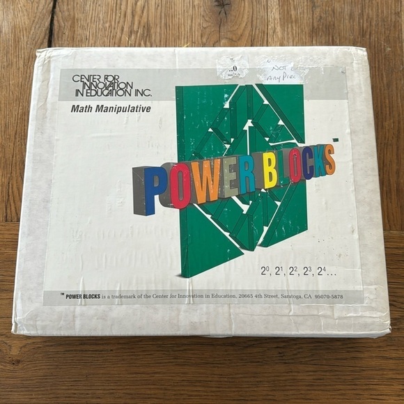 Power Blocks Math Manipulative - Green - Picture 1 of 3